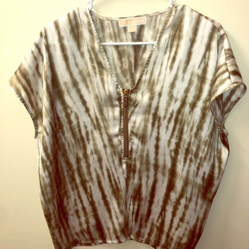 Michael Kors WOMENS Short Sleeve Blouse